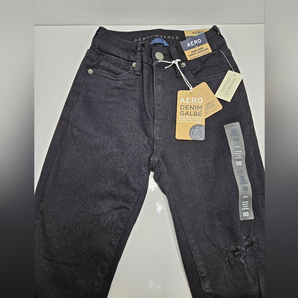 Aeropostale High Rise Curvy Jeggings Size 00 Women's - Picture 2 of 2